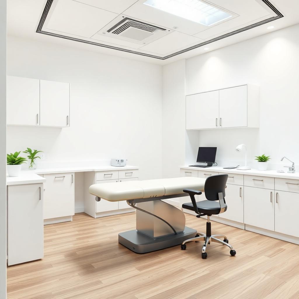 Bureau de consultation médicale moderne